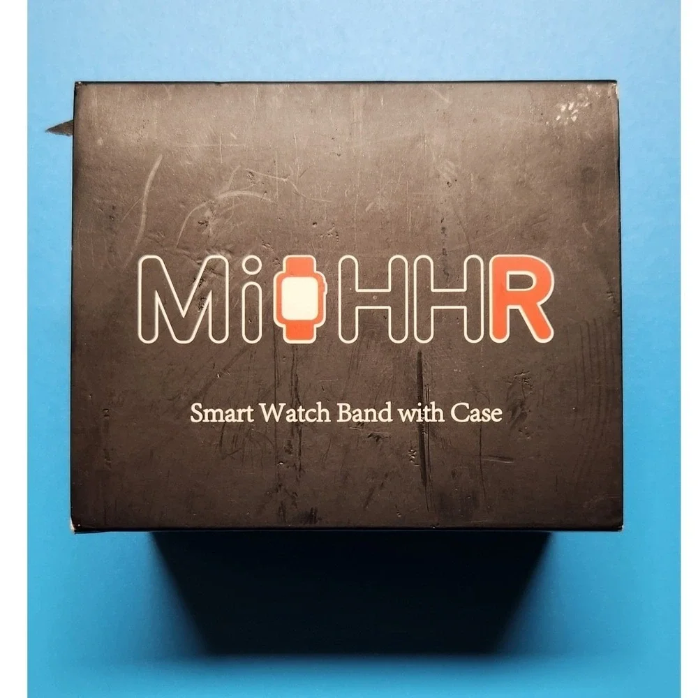 MioHHR Stainless Steel Band and Case Compatible with Apple Watch Band 44mm 42mm